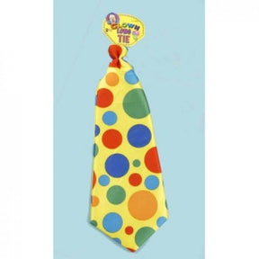 JUMBO LONG CLOWN TIE Yellow