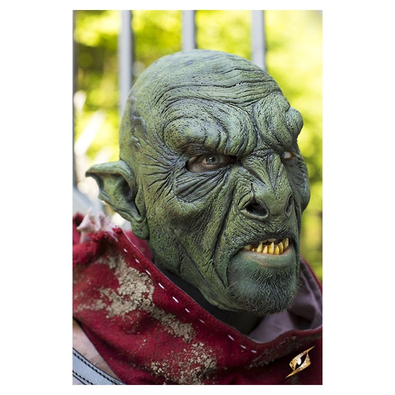 Green Bestial Orc Mask