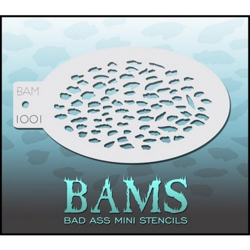 BAM 1001 Bad Ass Mini Stencil