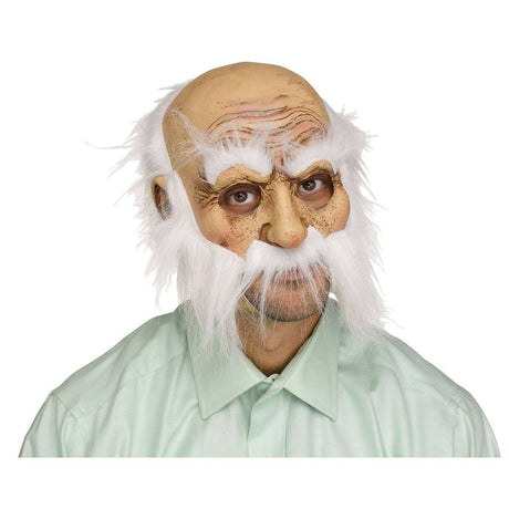 Walter Old Man Mouthless Mask - Sideburns Whiskers