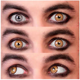Villain Mini Sclera Contact Lenses -Orange/Yellow/Black