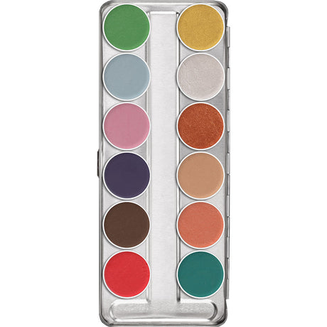 Kryolan Aquacolor Interferenz Palette-Standard