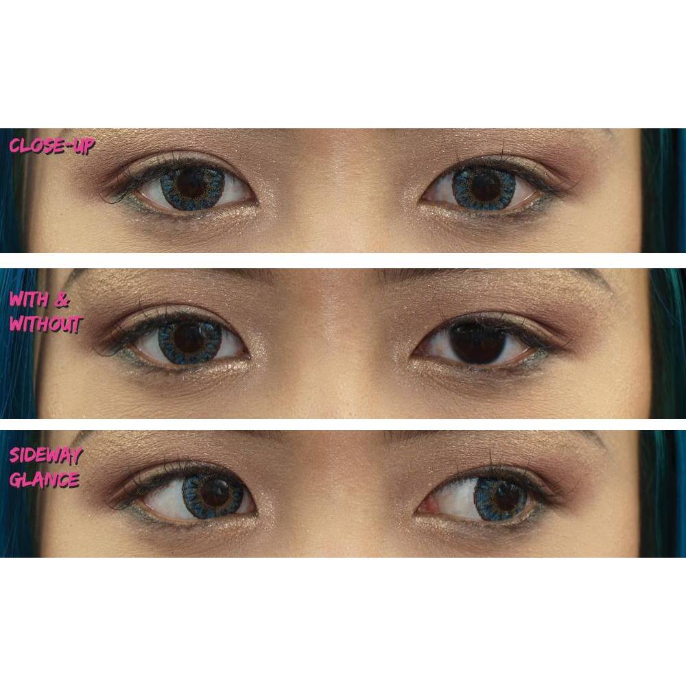 Delightful Azure Contact LENSES
