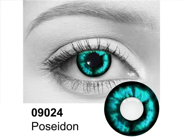 Poseidon Turquoise Contact Lenses 09.024