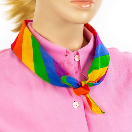 Rainbow Color Cotton Bandana