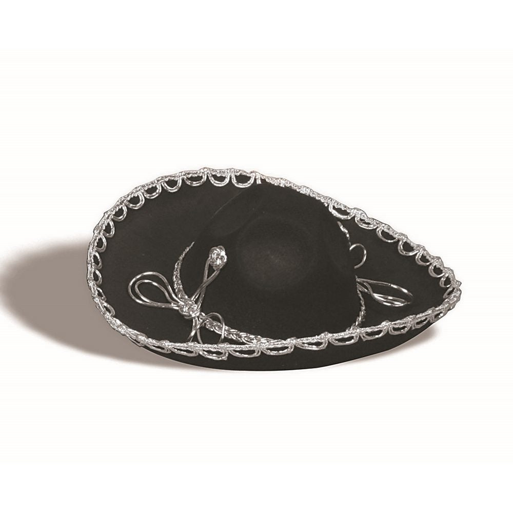 Black SOMBRERO with Oversize Brim - Black