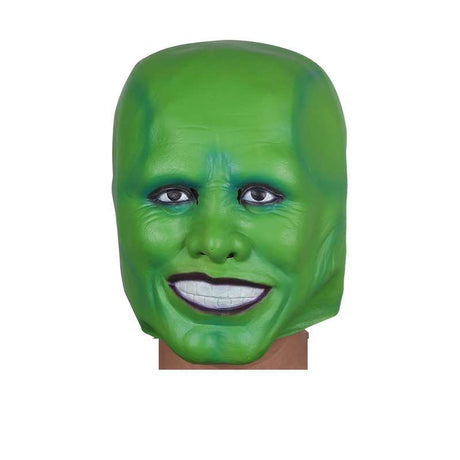 Green man latex mask