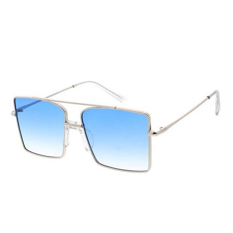 Unisex Metal LargeUnisex Metal Large Vintage Inspired Square Aviator Frame Assorted