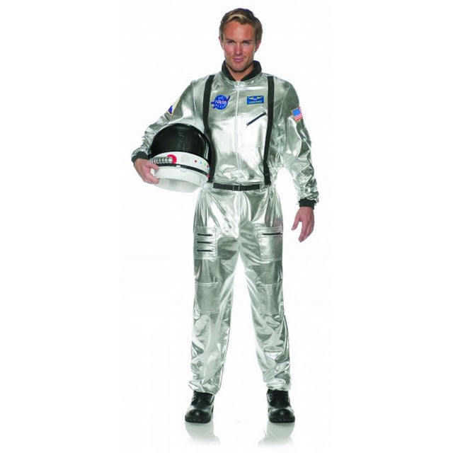 Astronaut Costume- Silver- O.S.