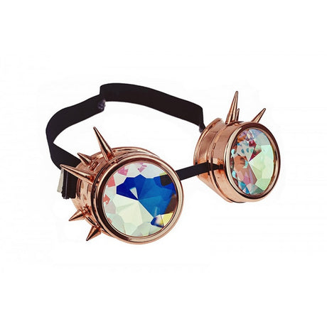 Steampunk Copper Kaleidoscope Goggles