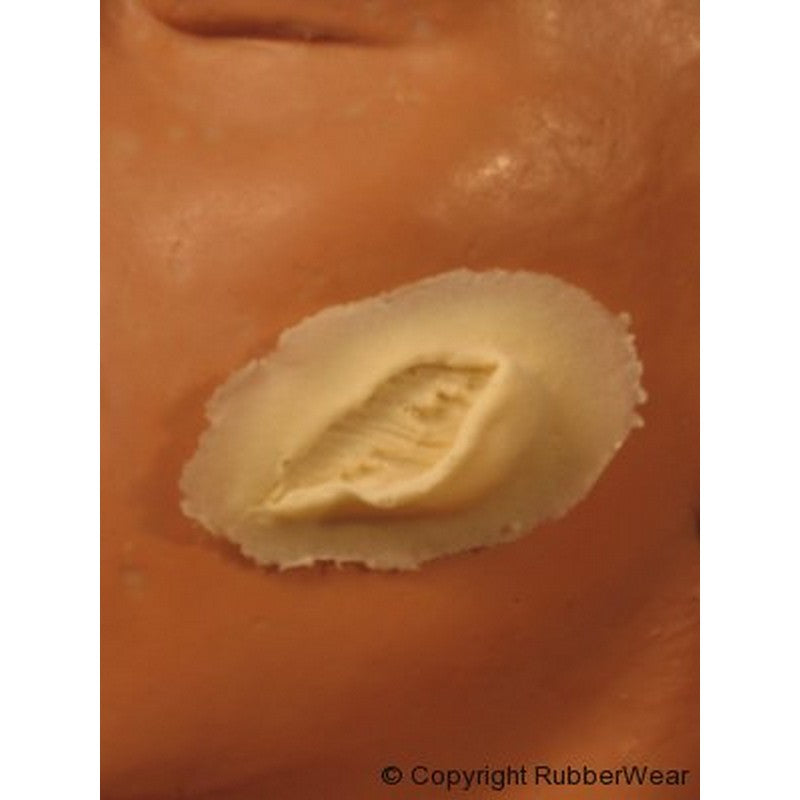 RubberWear Small Skin Gouge Foam Latex Prosthetics Small