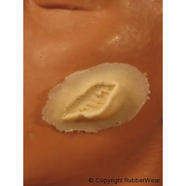 RubberWear Small Skin Gouge Foam Latex Prosthetics Small