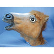 Brown HORSE Latex Mask