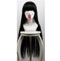 Red school Ko cosplay long Wig - Black