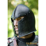 Barbuta Helmet, Dark - Medium