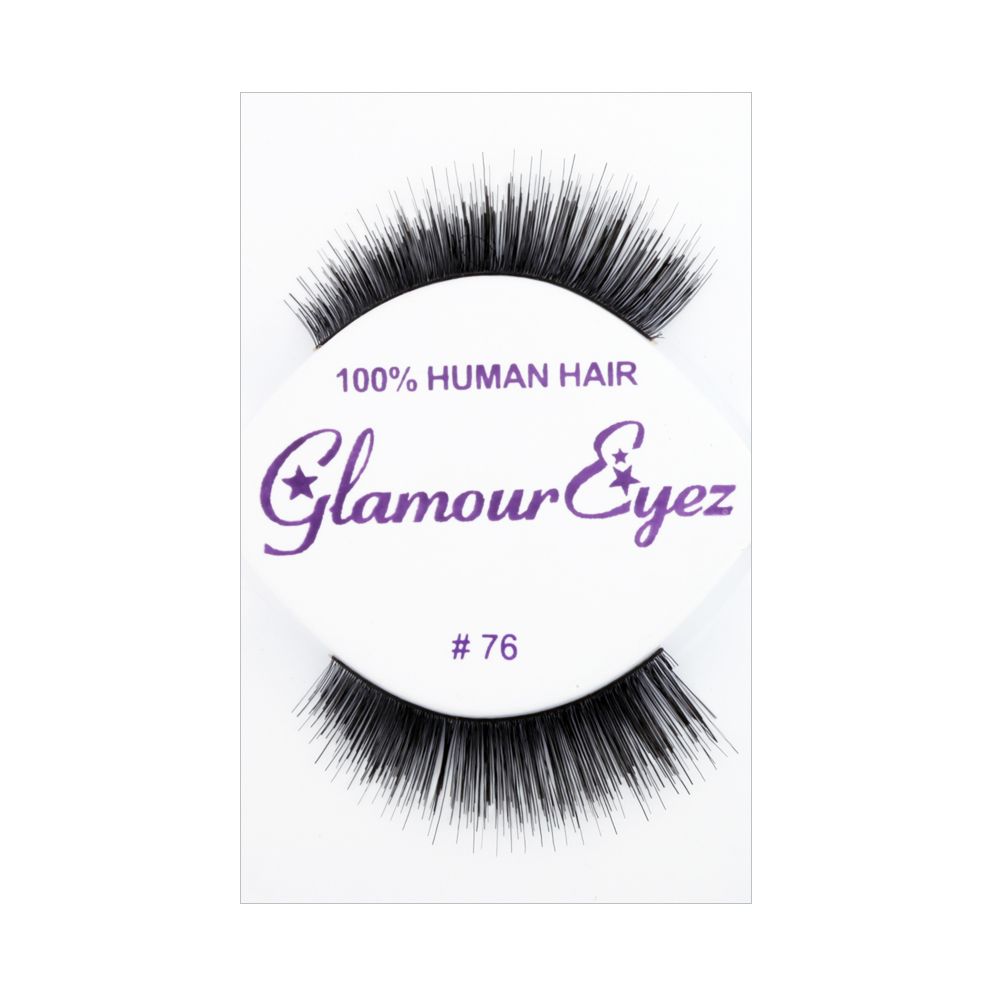 Glamour Eyelashes Black #76