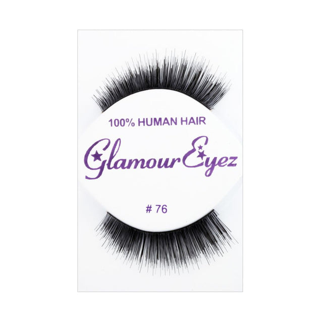 Glamour Eyelashes Black #76