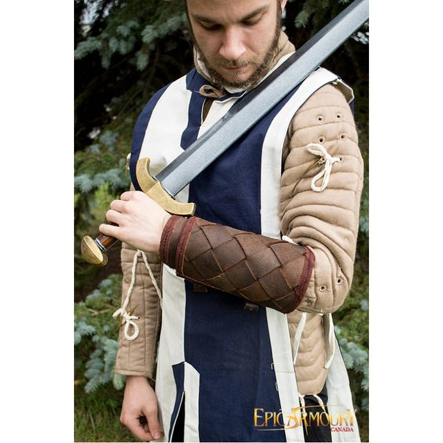 RFB Viking Bracers, Brown - Medium