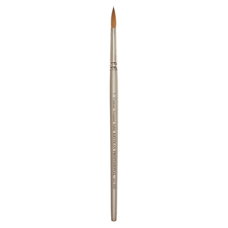 KRYOLAN Professional Round Brush 7