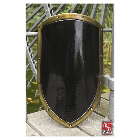 RFB Kite Shield, Black and Gold