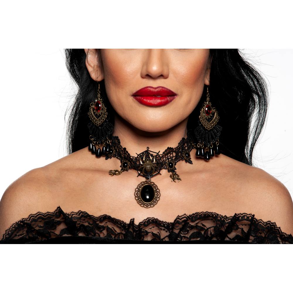 Spider Choker Necklace