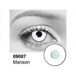 Manson Contact Lenses - White