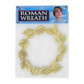 LAUREL Gold Roman LEAF WREATH - Gold