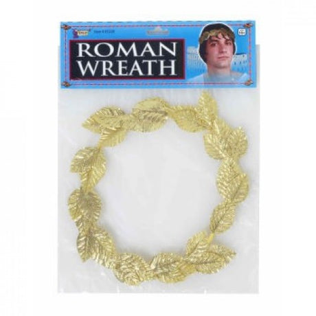 LAUREL Gold Roman LEAF WREATH - Gold