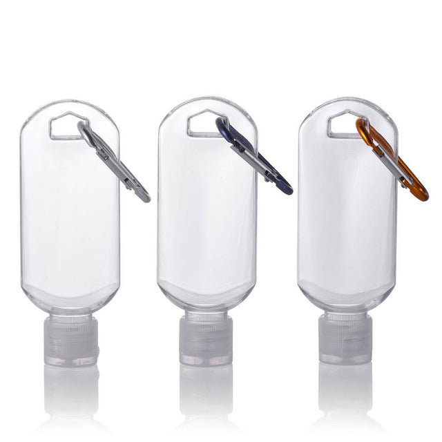 Hand Sanitizer empty bottle with Keychain 50ml