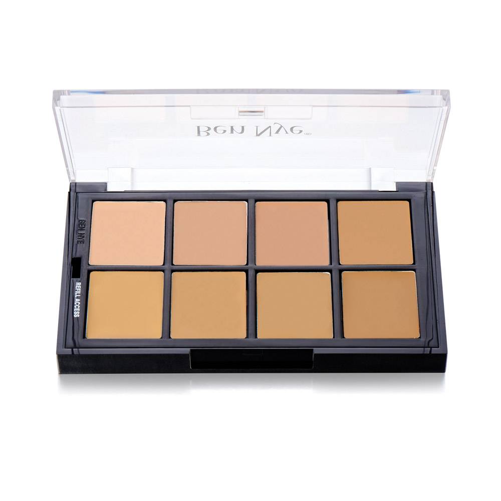 BEN NYE Olive Matte HD Foundation Creme Color Palette 8 colors