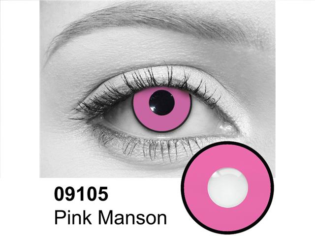 Pink Manson Contact Lenses 09105