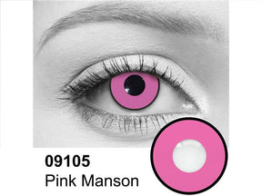 Pink Manson Contact Lenses 09105