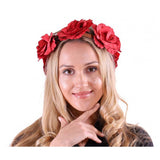 Red Roses headband