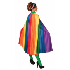 Rainbow Fantasy Cape - 56 inches