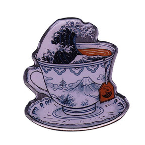 Great Kanagawa Tea badge