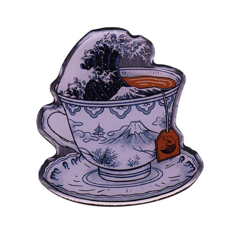 Great Kanagawa Tea badge