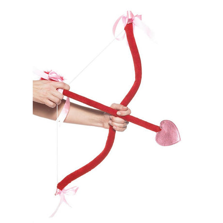 Cupid Kit with wings, bow & arrow Red