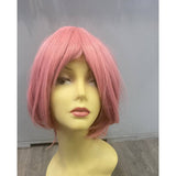 Pink curly lolita wig