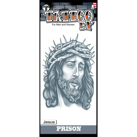 JESUS Temp Tattoo Prison - PR306