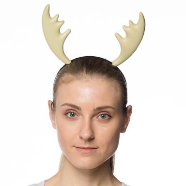 Supersoft Moose Horns on Headband