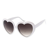 Women's Plastic Large Lolita Heart Frame Assorted