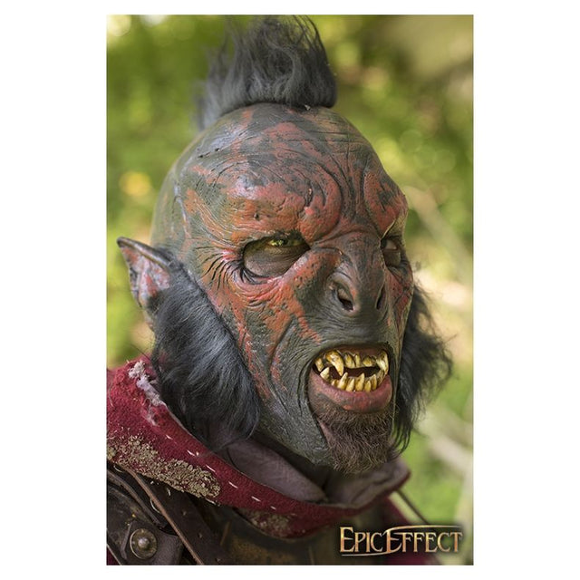 Red Carnal Orc Mask