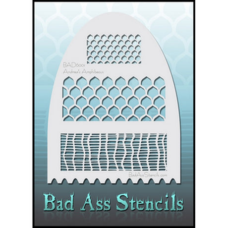 ISTENCILS 6001 amphibious Bad Ass Full Size Stencils