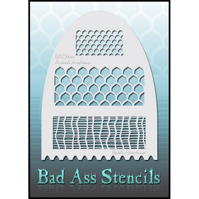 ISTENCILS 6001 amphibious Bad Ass Full Size Stencils