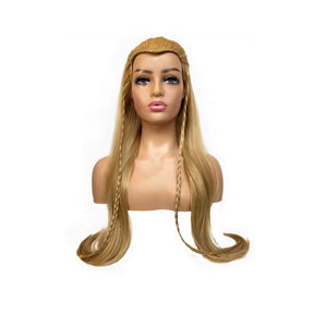 Long blond elf wig