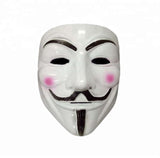 Anonymous Guy Fawkes mask - White
