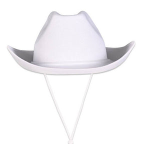 White Felt Cowboy Hat