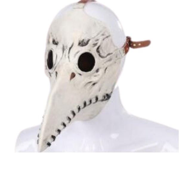 White Plague Mask in latex