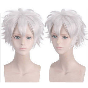 Wind demon killer cosplay wig