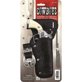 Stagecoach Gun & Single Holster Set - Cowboys